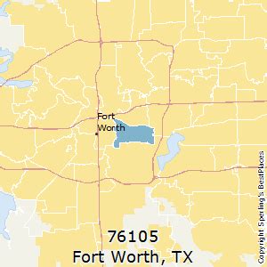 Best Places to Live in Fort Worth (zip 76105), Texas