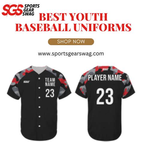 Best Youth Baseball Uniforms by sportsgearswag on DeviantArt