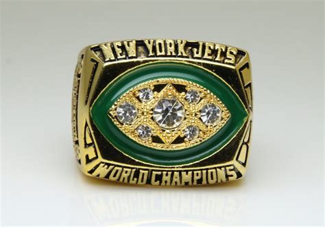 1968 New York Jets super bowl Championship Ring 11 Size