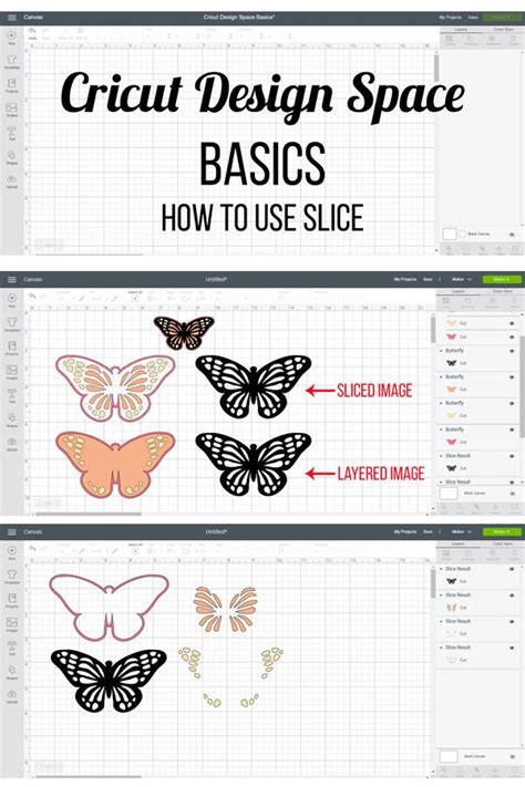 How to Slice in Cricut Design Space