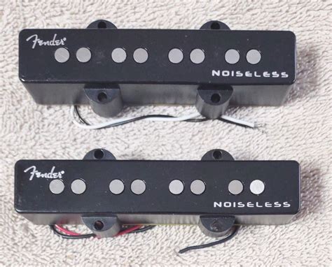 SOLD - Fender Jazz Bass Pickups Set Generation 4 Noiseless | TalkBass.com