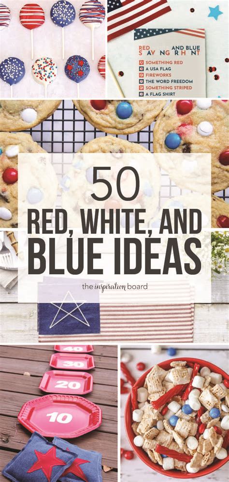 50 Red, White, and Blue Ideas - The Inspiration Board