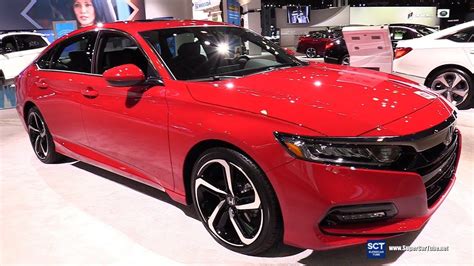 2019 Honda Accord Sport Red Leather Seats