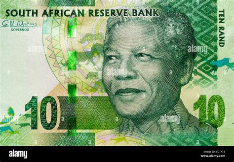 South Africa 10 Ten Rand Bank Note Stock Photo - Alamy