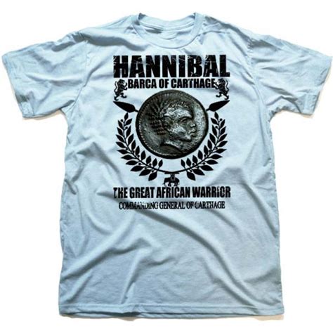 Hannibal Barca T-Shirt African Commanding General Of Carthage tee