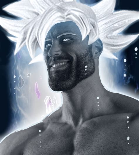 Ultra Instinct gigachad | GigaChad in 2022 | Meme faces, Chad image, Dragon ball super funny