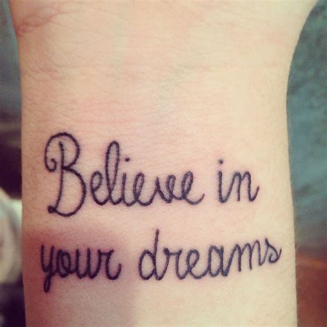 Believe in your dreams ️ ️