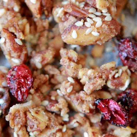 Quick Low Carb Keto Granola - Resolution Eats