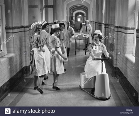 Nurses at Newcastle-on-Tyne Royal Victoria Infirmary. 3rd March 1965 ...