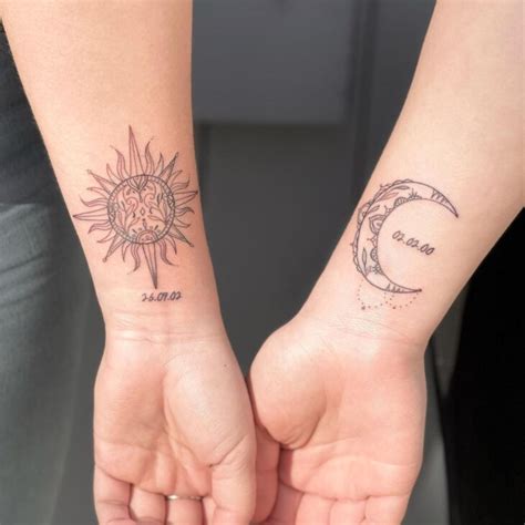 Tatuagem de sol e lua: 55 ideias que vão te encantar