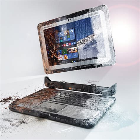 The world's first fully rugged detachable laptop: Panasonic Toughbook ...