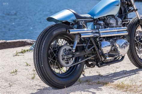 Ocean Breeze: A custom Triumph Bonneville T100 by Heiwa MC | Bike EXIF