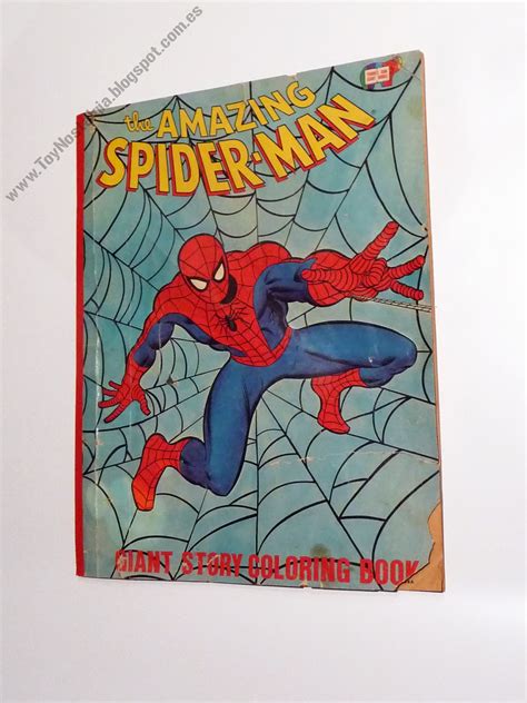 ToyNostalgia: Spiderman, Giant Coloring Book
