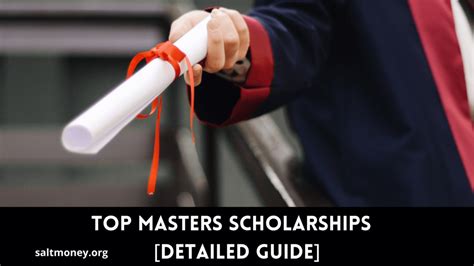 Top Masters Scholarships In 2020 [Detailed Guide] - SaltMoney