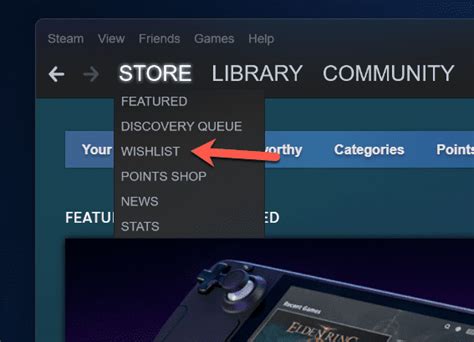 How to Wishlist Games on Steam