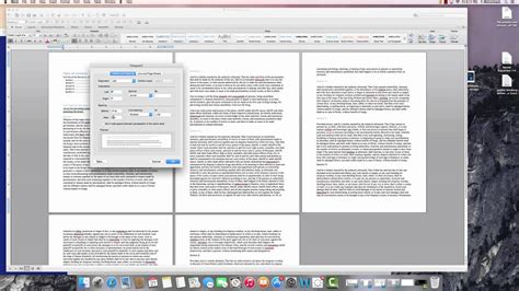 Paragraph Spacing Word 2011 Mac - YouTube