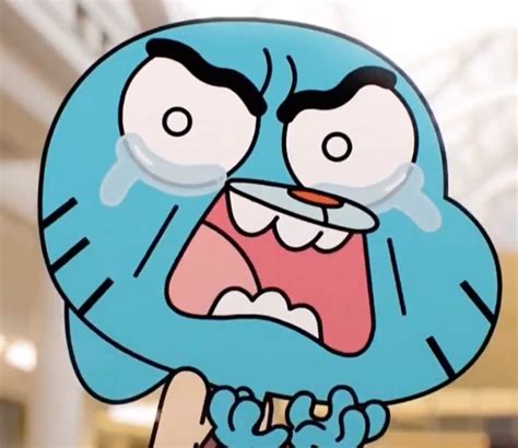 Gumball Pure Rage Face Blank Template - Imgflip