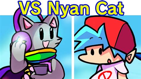 Friday Night Funkin' VS Nyan Cat FULL WEEK (DEMO) (FNF Mod/Hard) (Nyan ...