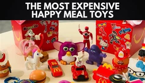 The 15 Most Expensive Happy Meal Toys from McDonald's