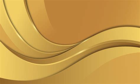 Golden smooth wave background. Abstract background. 11875278 Vector Art ...