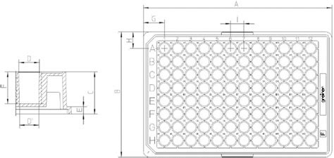 Standard 96-well plate. Wells are cylindrical with a diameter of 7 mm... | Download Scientific ...