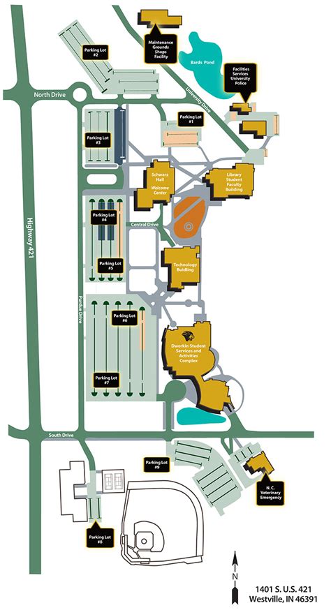 Purdue Campus Map Pdf