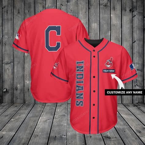 Cleveland Indians Personalized Baseball Jersey Shirt 212 - Meteew