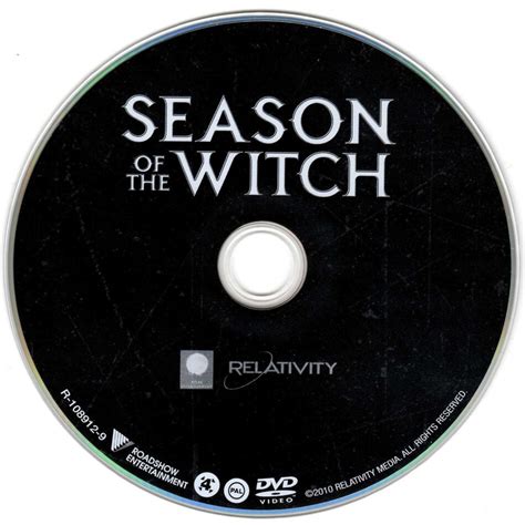 Season Of The Witch (2011) R1-R2-R4 - Movie DVD - CD Label, DVD Cover, Front Cover