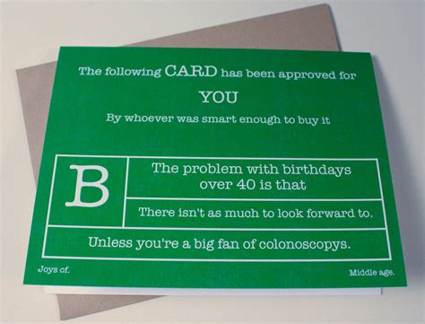 Funny Birthday Card-Humorous-Colonoscopy by SayMoreGreetings