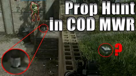 PROP HUNT in Call of Duty (Modern Warfare Remastered Prop Hunt Gameplay ...