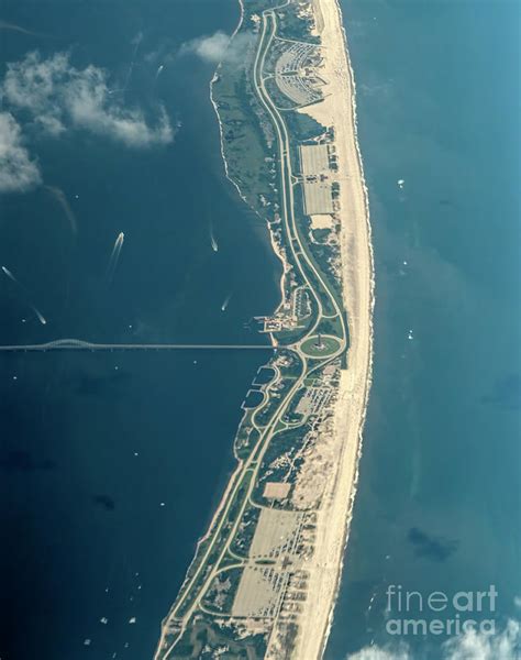 Robert Moses State Park Beach Aerial Photograph by David Oppenheimer ...