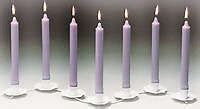 Tenebrae Refill Candles | Cokesbury