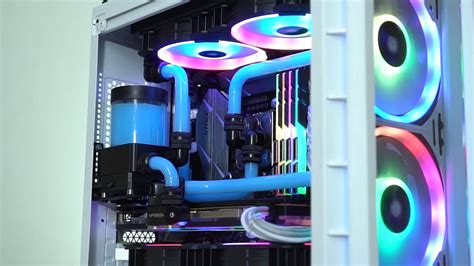 Corsair 280X White - Custom Water Cooling PC - YouTube