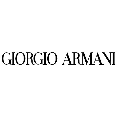 Giorgio Armani Logo PNG Transparent & SVG Vector - Freebie Supply