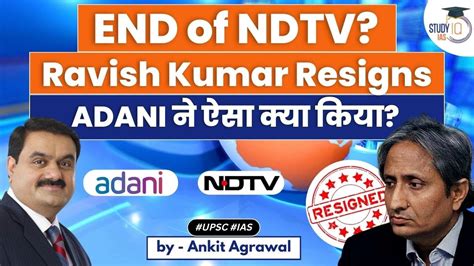 Amid Adani Takeover, Senior Journalist Ravish Kumar Resigns From NDTV ...