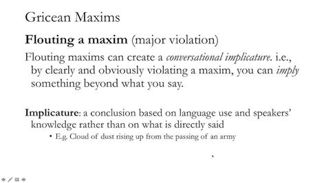 Flouting And Violating Maxims Examples Online Offers | deborahsilvermusic.com