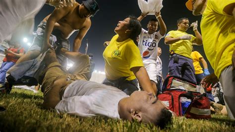 El Salvador soccer stadium stampede leaves at least 12 dead