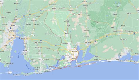 Cities and Towns in Escambia County, Florida – Countryaah.com