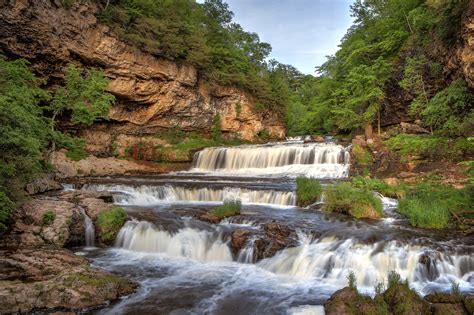 Фото Willow River Falls Wisconsin Willow River State Park Hudson ...