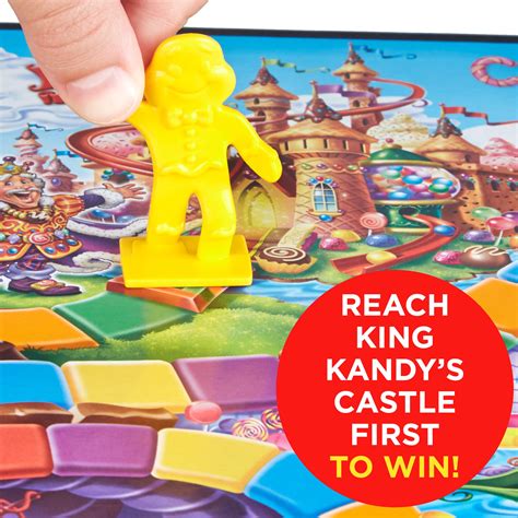 Hasbro Gaming Candy Land Kingdom Of Sweet Adventures Board Game For ...