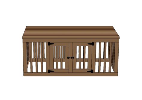 Extra Large Double Dog Kennel Plans & Assembly Instructions Comes With ...