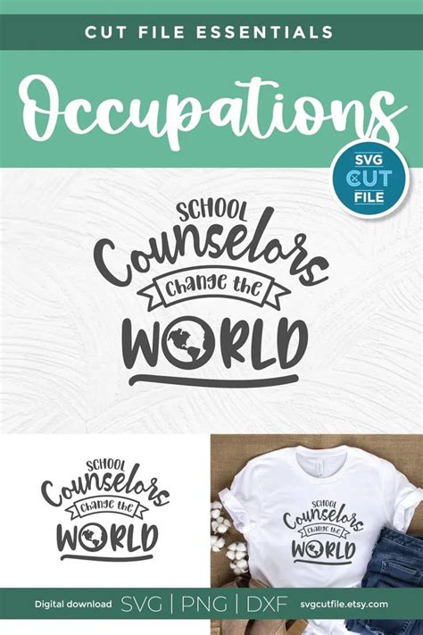 School Counselor Svg Counselor Svg School Counselors Change - Etsy ...