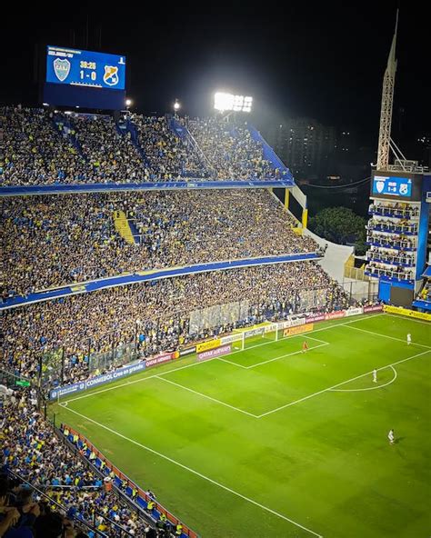 Stadium's Tribune During Football Match · Free Stock Photo