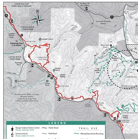 Skyline Trail - Bay Area Mountain Bike Rides