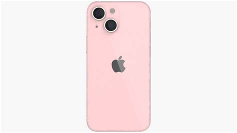 Apple iPhone 13 Mini Pink 3D Model $19 - .3ds .blend .c4d .fbx .max .ma ...