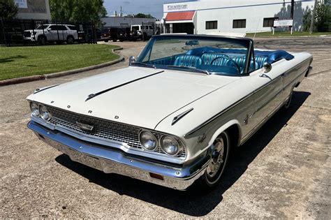 427-Powered 1963 Ford Galaxie 500XL Convertible 4-Speed for sale on BaT ...