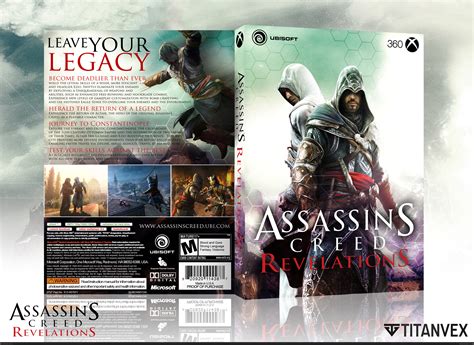 Assassin's Creed: Revelations Xbox 360 Box Art Cover by Titan38