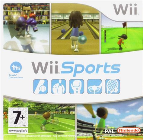 Wii Sports cover or packaging material - MobyGames