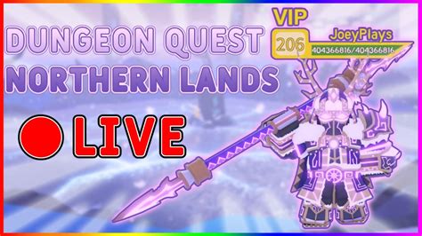 🔴 Northern Lands Dungeon Quest | Roblox (Live) - YouTube