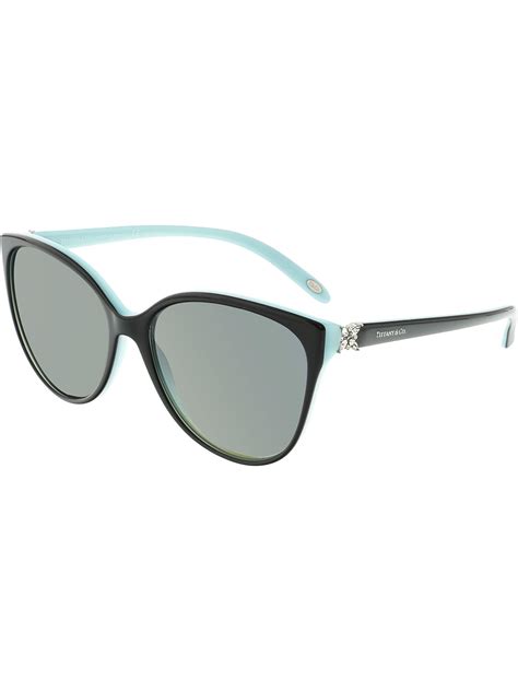 Tiffany And Co. Women's Polarized TF4089B-8055T3-58 Blue Butterfly Sunglasses | Butterfly ...